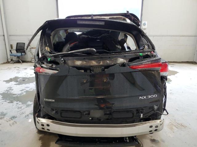 JTJYARBZ5J2094301 - 2018 LEXUS NX 300 BASE შავი ფოტო 6