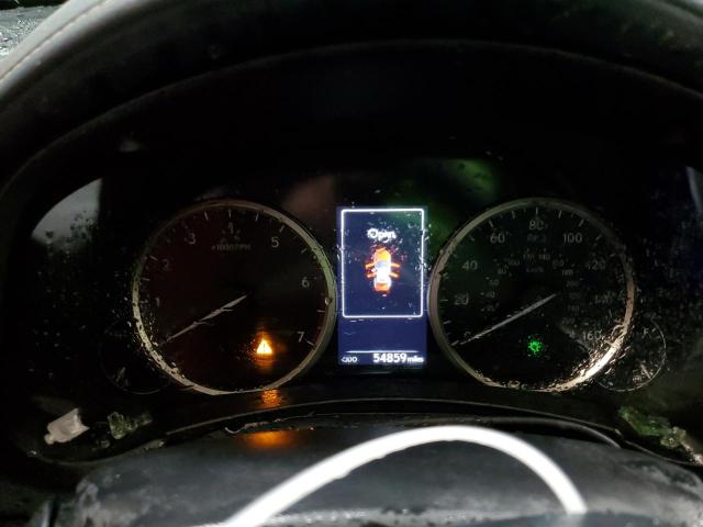 JTJYARBZ5J2094301 - 2018 LEXUS NX 300 BASE შავი ფოტო 9