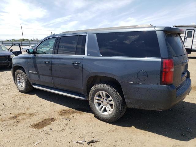 1GNSKHKC7KR363829 - 2019 CHEVROLET SUBURBAN K1500 LT GRAY photo 2