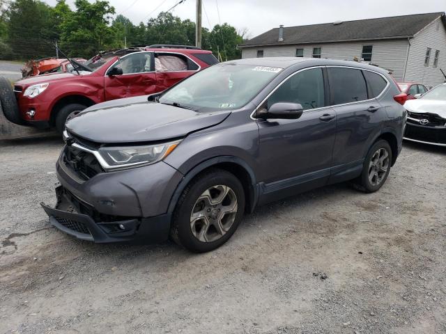 2HKRW2H82HH607513 - 2017 HONDA CR-V EXL GRAY photo 1