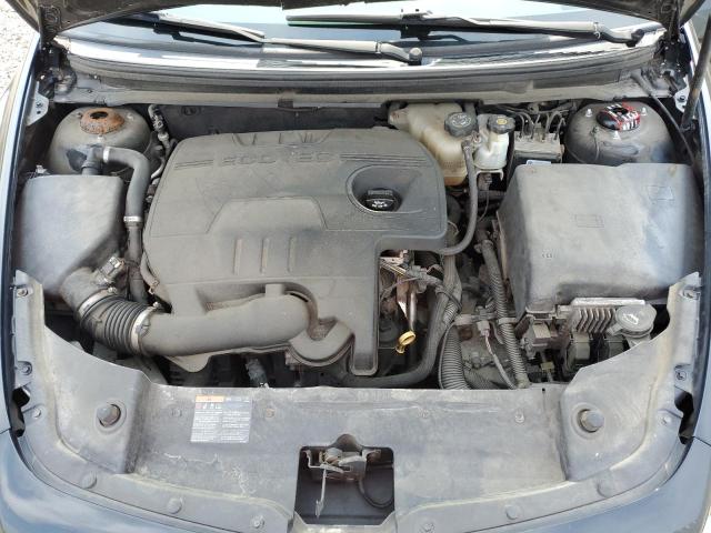 1G1ZC5E07CF325663 - 2012 CHEVROLET MALIBU 1LT BLACK photo 11