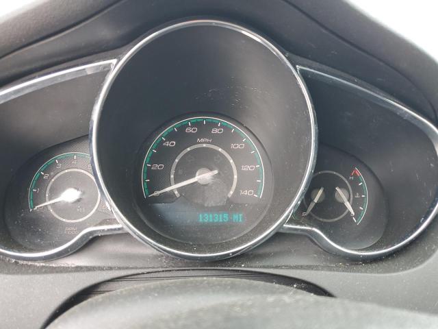 1G1ZC5E07CF325663 - 2012 CHEVROLET MALIBU 1LT BLACK photo 9