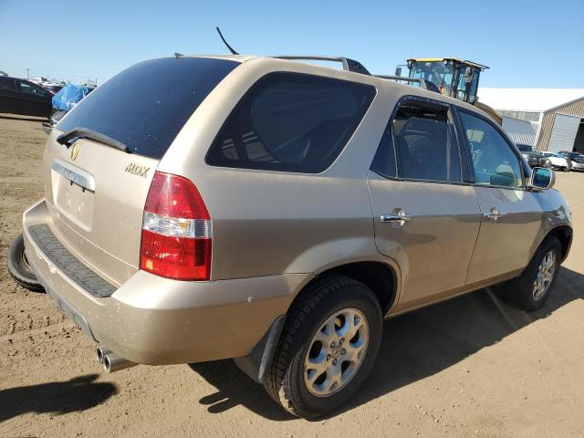 2HNYD18672H524891 - 2002 ACURA MDX TOURING GOLD photo 3