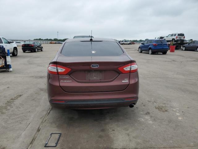 3FA6P0HD9GR105228 - 2016 FORD FUSION SE BURGUNDY photo 6