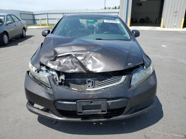 2HGFG3B58DH524080 - 2013 HONDA CIVIC LX BLACK photo 5