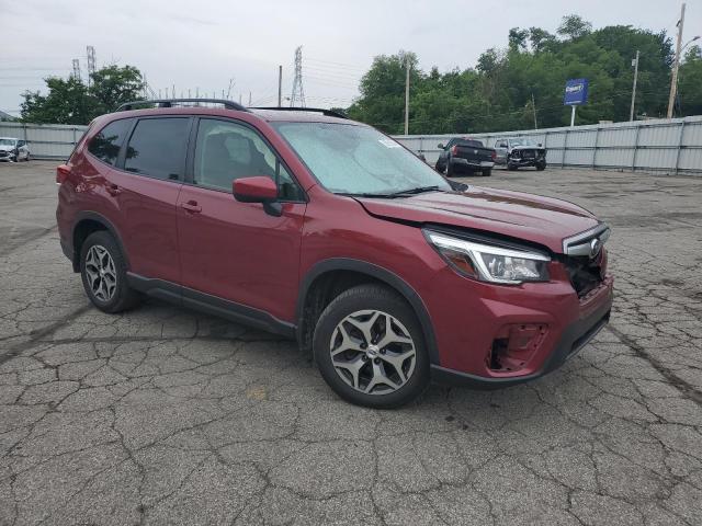 JF2SKAJC4LH473926 - 2020 SUBARU FORESTER PREMIUM BURGUNDY photo 4