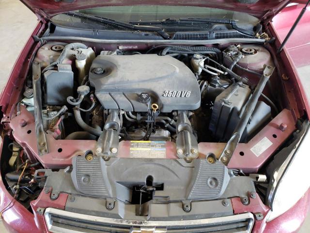 2G1WB5EK9A1186373 - 2010 CHEVROLET IMPALA LT BURGUNDY photo 11