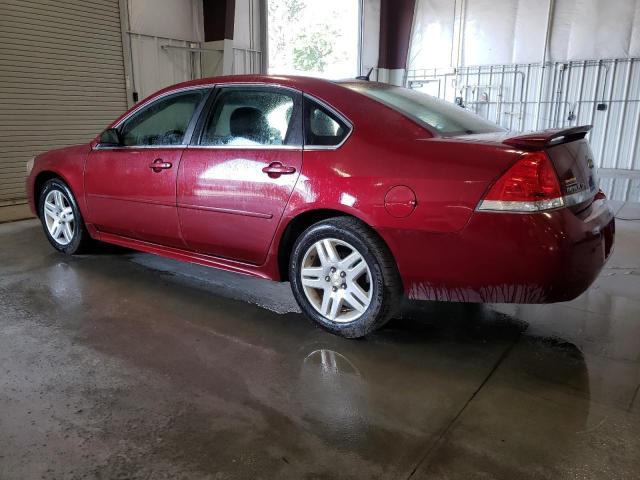 2G1WB5EK9A1186373 - 2010 CHEVROLET IMPALA LT BURGUNDY photo 2