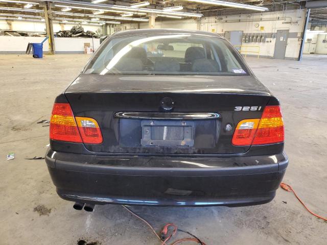 WBAEV33475KL64657 - 2005 BMW 325 I BLACK photo 6