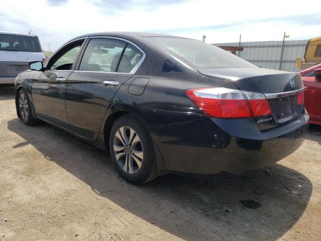 1HGCR2F33DA270521 - 2013 HONDA ACCORD LX BLACK photo 2