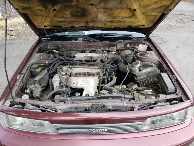 JT2SV22W9H0085920 - 1987 TOYOTA CAMRY LE BURGUNDY photo 11