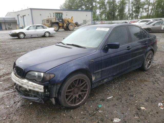 WBAAZ33414KP88997 - 2004 BMW 325 IS SULEV BLUE photo 1