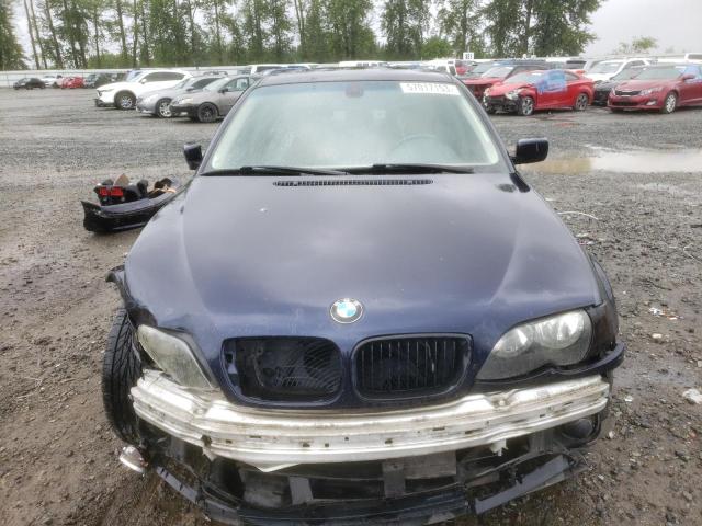 WBAAZ33414KP88997 - 2004 BMW 325 IS SULEV BLUE photo 5