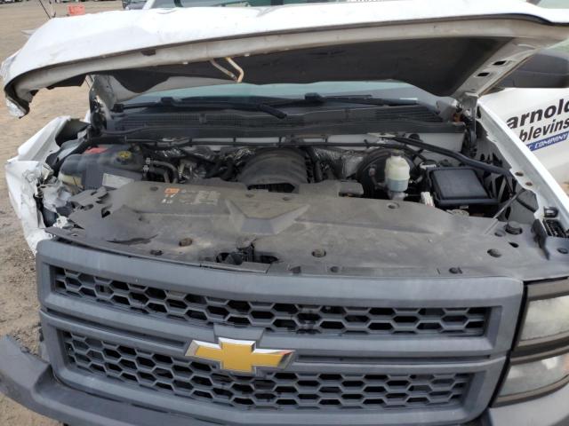 1GCNCPEC1EZ390134 - 2014 CHEVROLET SILVERADO C1500 WHITE photo 11