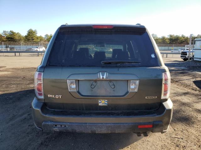 2HKYF18586H505321 - 2006 HONDA PILOT EX GRAY photo 6