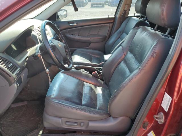 1HGCM568X6A044457 - 2006 HONDA ACCORD EX BURGUNDY photo 7