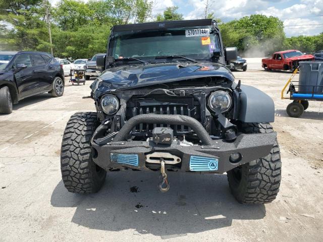 1C4BJWFG4FL569423 - 2015 JEEP WRANGLER RUBICON BLACK photo 5