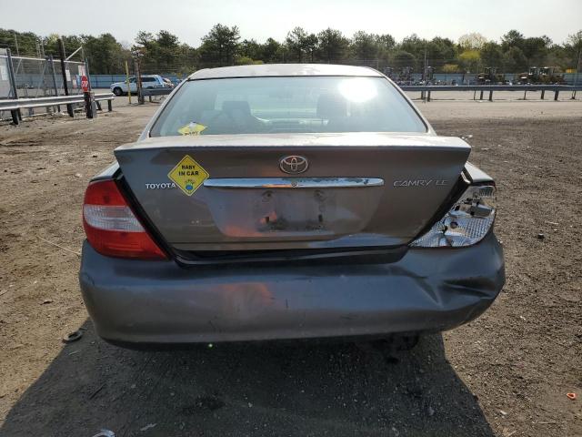 4T1BE32K22U556330 - 2002 TOYOTA CAMRY LE GRAY photo 6