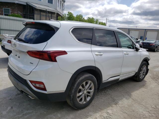 5NMS2CAD2LH147852 - 2020 HYUNDAI SANTA FE SE WHITE photo 3