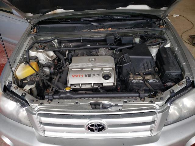 JTEEP21A850078596 - 2005 TOYOTA HIGHLANDER LIMITED SILVER photo 12