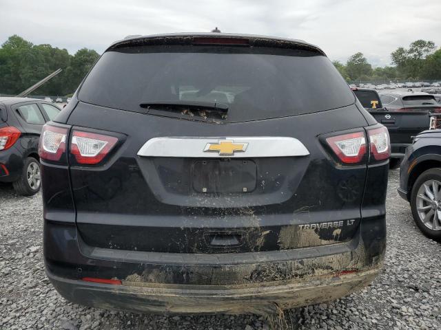 1GNKRHKD8GJ248439 - 2016 CHEVROLET TRAVERSE LT BLACK photo 6