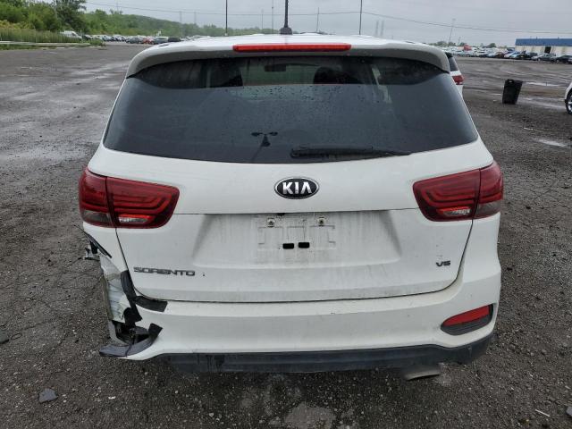 5XYPGDA50LG621197 - 2020 KIA SORENTO S WHITE photo 6