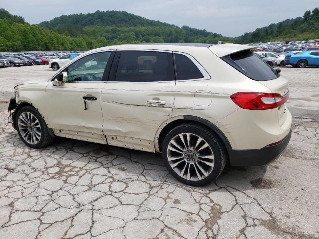 2LMTJ8LR1GBL56954 - 2016 LINCOLN MKX RESERVE 奶油色 照片 2