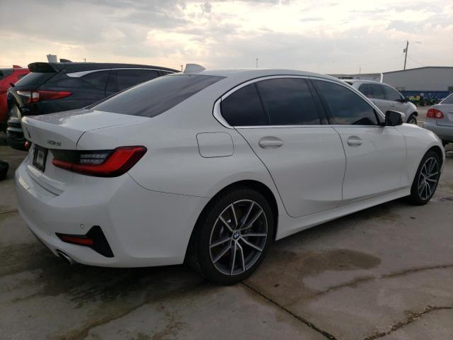 3MW5R1J56K8A05723 - 2019 BMW 330I WHITE photo 3