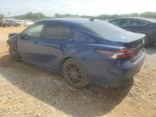 4T1T11AK9PU134391 - 2023 TOYOTA CAMRY SE NIGHT SHADE BLUE photo 2