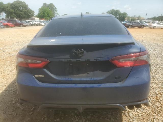 4T1T11AK9PU134391 - 2023 TOYOTA CAMRY SE NIGHT SHADE BLUE photo 6