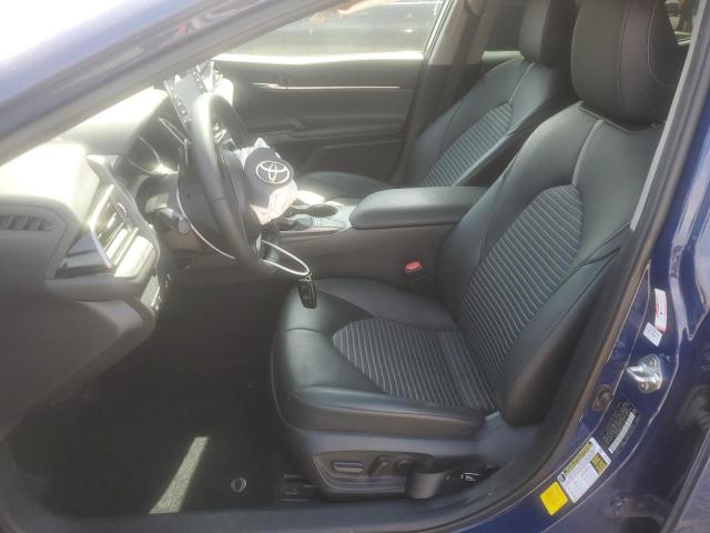 4T1T11AK9PU134391 - 2023 TOYOTA CAMRY SE NIGHT SHADE BLUE photo 7