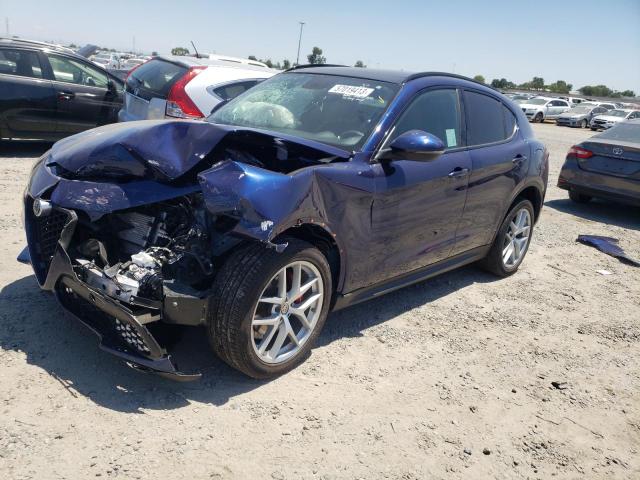 ZASPAKBN8K7C43766 - 2019 ALFA ROMEO STELVIO TI BLUE photo 1