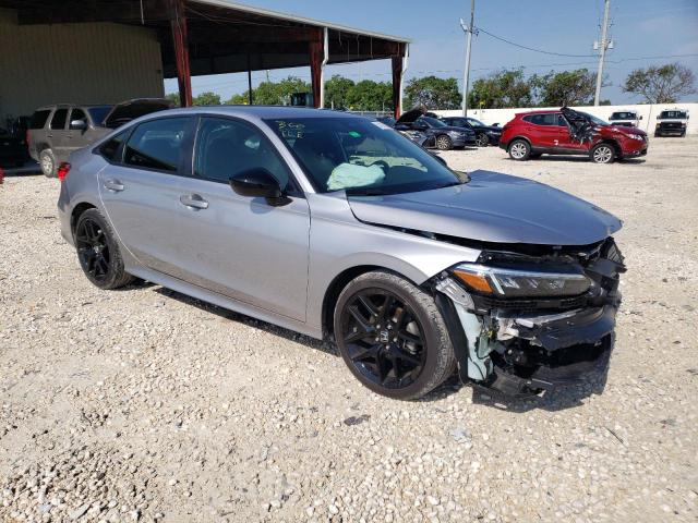 2HGFE2F50NH610012 - 2022 HONDA CIVIC SPORT 灰色 照片 4