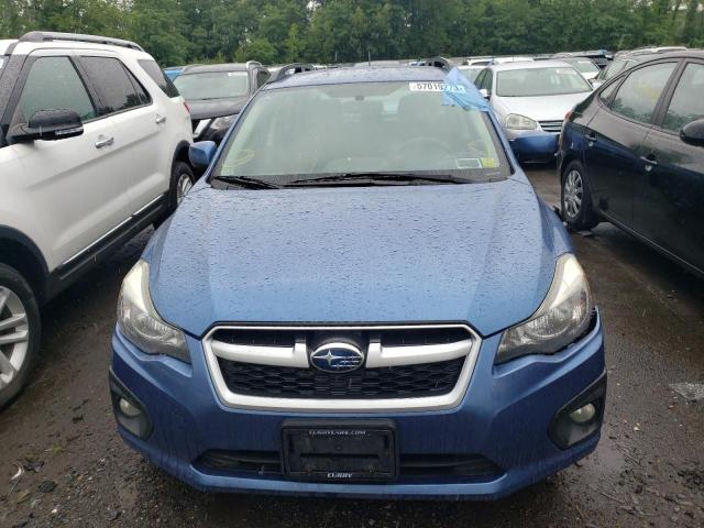 JF1GPAL62E8273729 - 2014 SUBARU IMPREZA SPORT PREMIUM BLUE photo 5