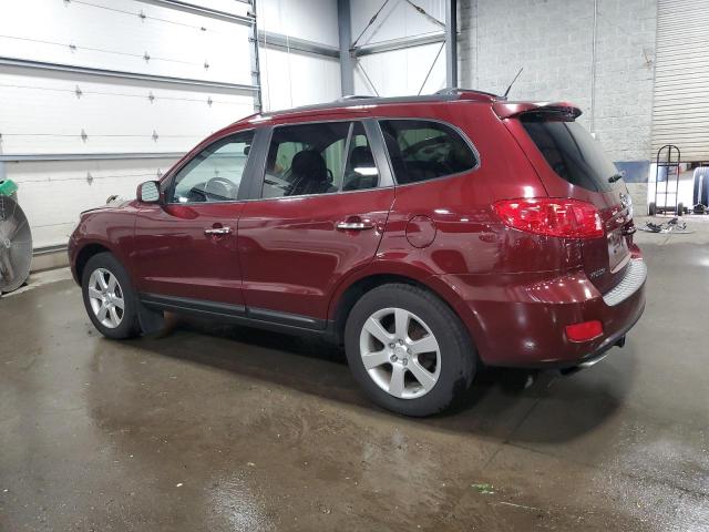 5NMSH73E98H190832 - 2008 HYUNDAI SANTA FE SE BURGUNDY photo 2