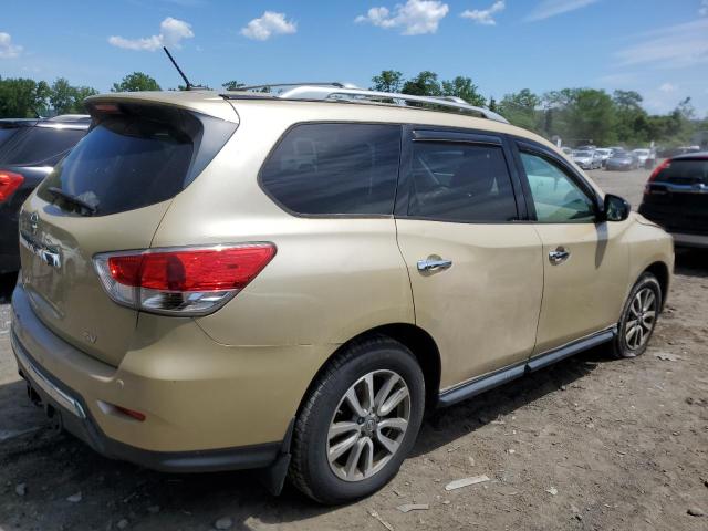 5N1AR2MM7DC618127 - 2013 NISSAN PATHFINDER S GOLD photo 3