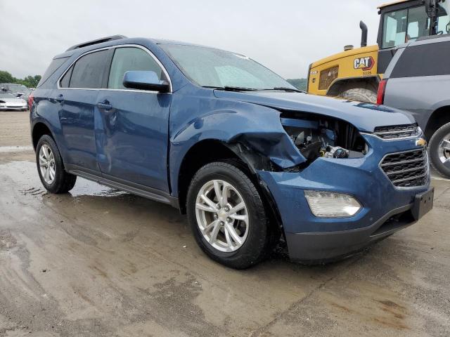 2GNALCEK6H6215559 - 2017 CHEVROLET EQUINOX LT BLUE photo 4