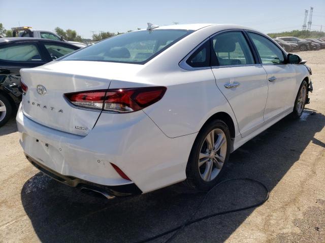 5NPE34AF3JH642823 - 2018 HYUNDAI SONATA SPORT WHITE photo 3