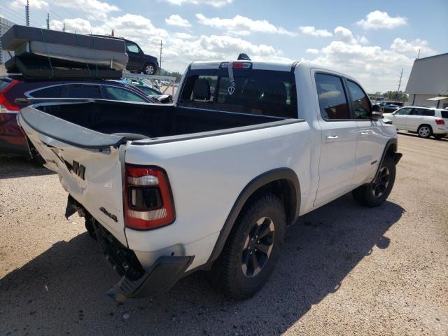 1C6SRFLT5LN116607 - 2020 RAM 1500 REBEL WHITE photo 3