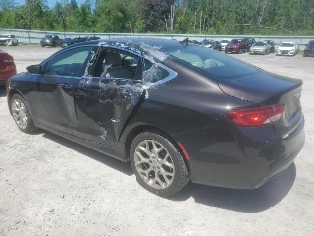 1C3CCCEG7FN558052 - 2015 CHRYSLER 200 C BLACK photo 2