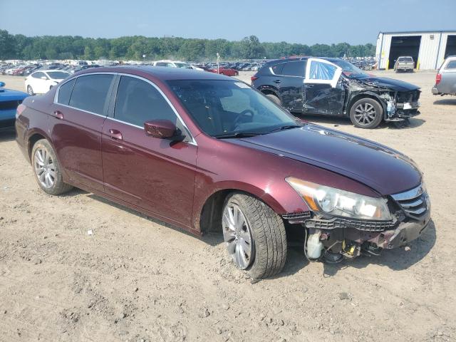 1HGCP2F85BA011172 - 2011 HONDA ACCORD EXL MAROON photo 4