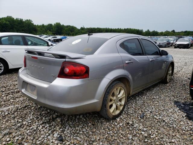 1C3CDZBG3EN182985 - 2014 DODGE AVENGER R/T SILVER photo 3