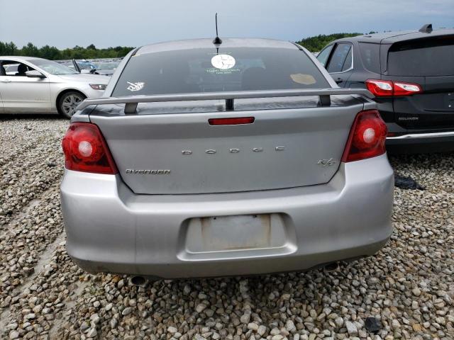 1C3CDZBG3EN182985 - 2014 DODGE AVENGER R/T SILVER photo 6