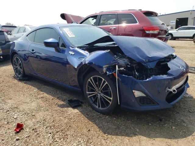 JF1ZNAA15F8703602 - 2015 TOYOTA SCION FR-S 蓝色 照片 4