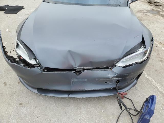5YJSA1E53NF463792 - 2022 TESLA MODEL S Սև լուսանկար 11