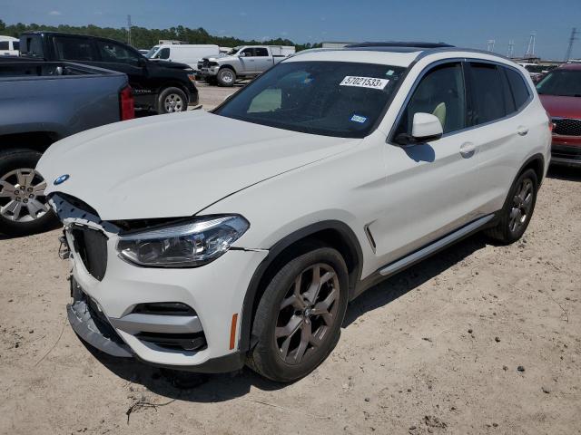 5UXTY3C02M9G84295 - 2021 BMW X3 SDRIVE30I Blanco foto 1