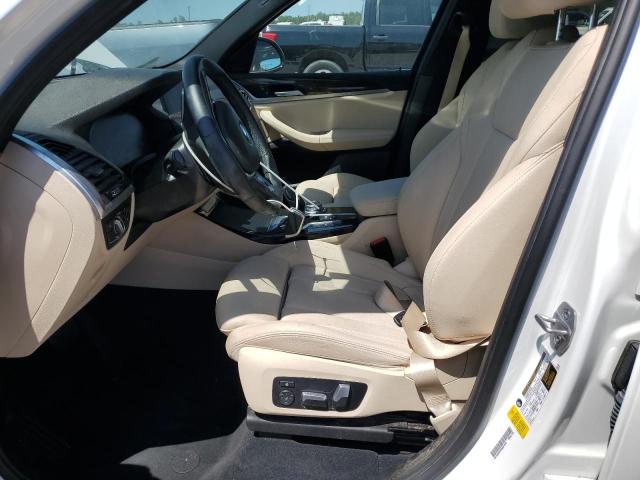 5UXTY3C02M9G84295 - 2021 BMW X3 SDRIVE30I Blanco foto 7