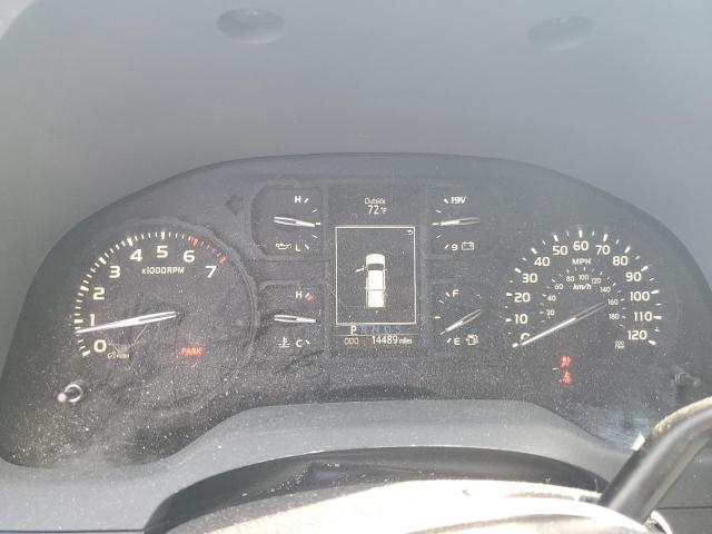 5TFRY5F15MX287894 - 2021 TOYOTA TUNDRA DOUBLE CAB SR/SR5 WHITE photo 9