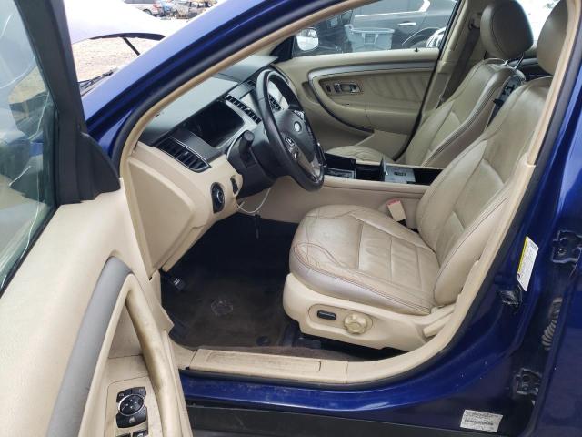 1FAHP2E82DG160117 - 2013 FORD TAURUS SEL BLUE photo 7