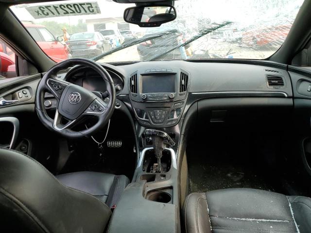 2G4GT5GXXH9101727 - 2017 BUICK REGAL GS RED photo 8